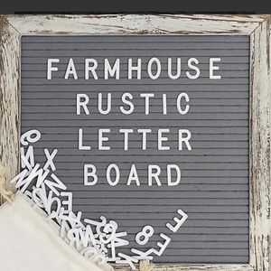 Farmhouse Letter Board 10x10